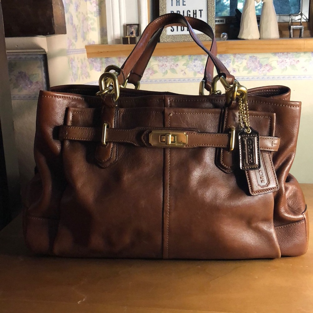Brown Coach Bag
